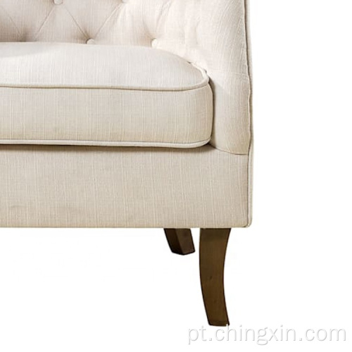 Cadeiras de lazer Atacado Alto traseiro Tufted Arm Chair